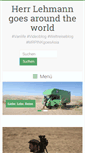 Mobile Screenshot of herrlehmanns-weltreise.de